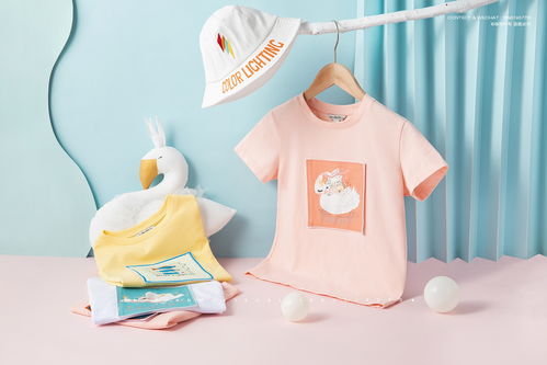 童装创意摄影 儿童服饰静物创意拍摄 t恤裤子产品摄影